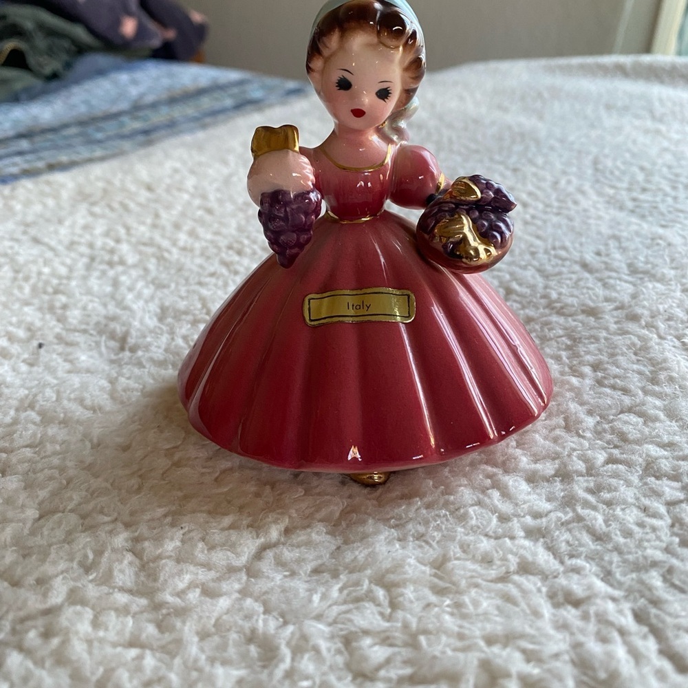 Vintage Ceramic Figurine “Italy” by Josef Original 1940’s